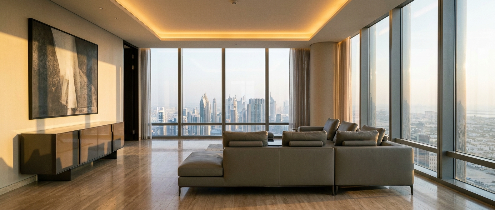 Penthouse Design at Burj Khalifa Residences: Layout Constraints and Real Specifications - image 1